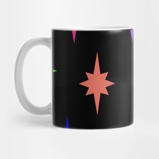 Christmas Stars Multi-Colour Mug